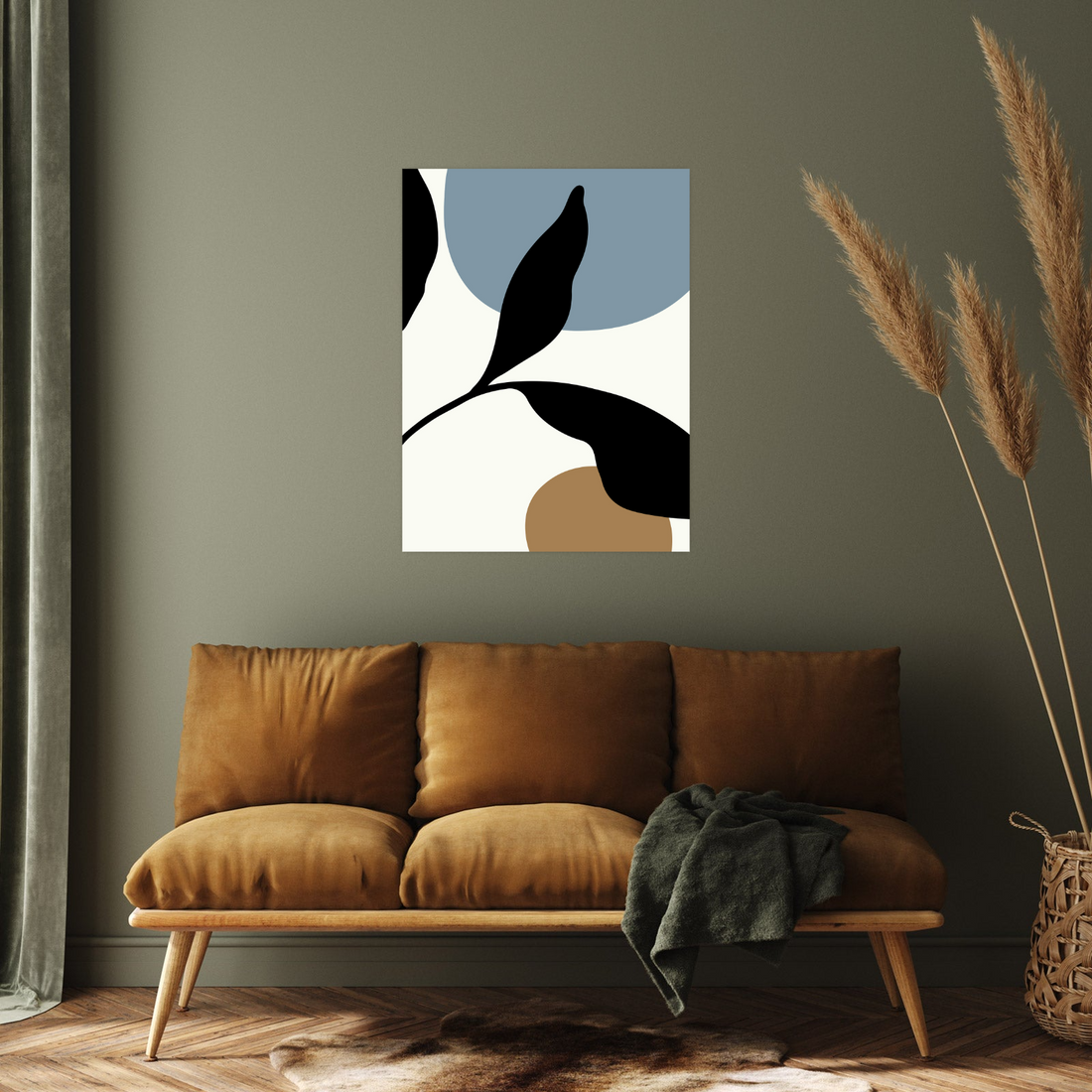 Umetnička slika ​Jednostavna II na platnu - NS Canvas Shop