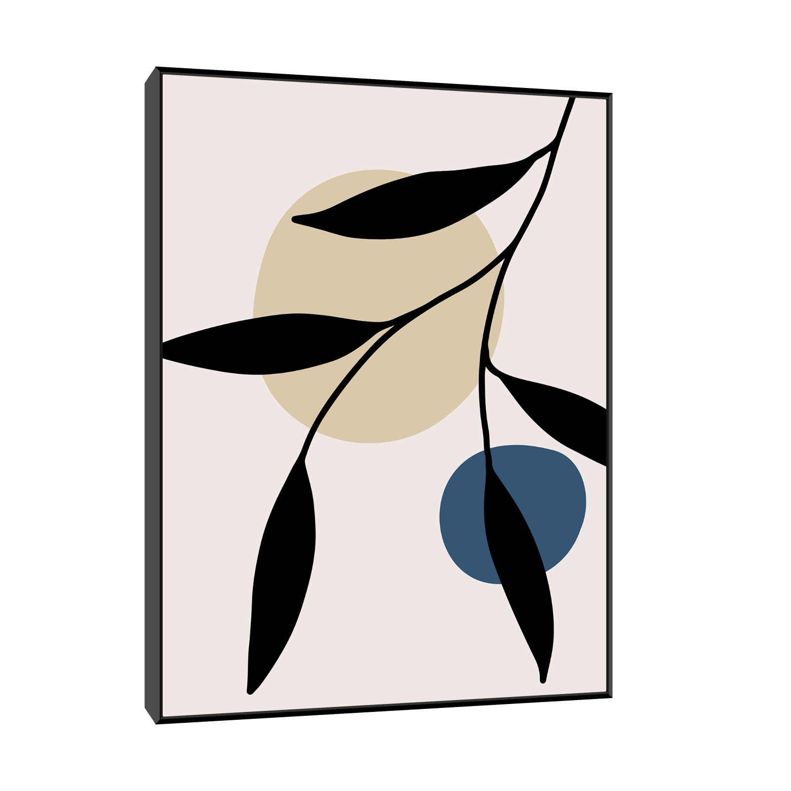 Umetnička slika ​Jednostavna III na platnu - NS Canvas Shop
