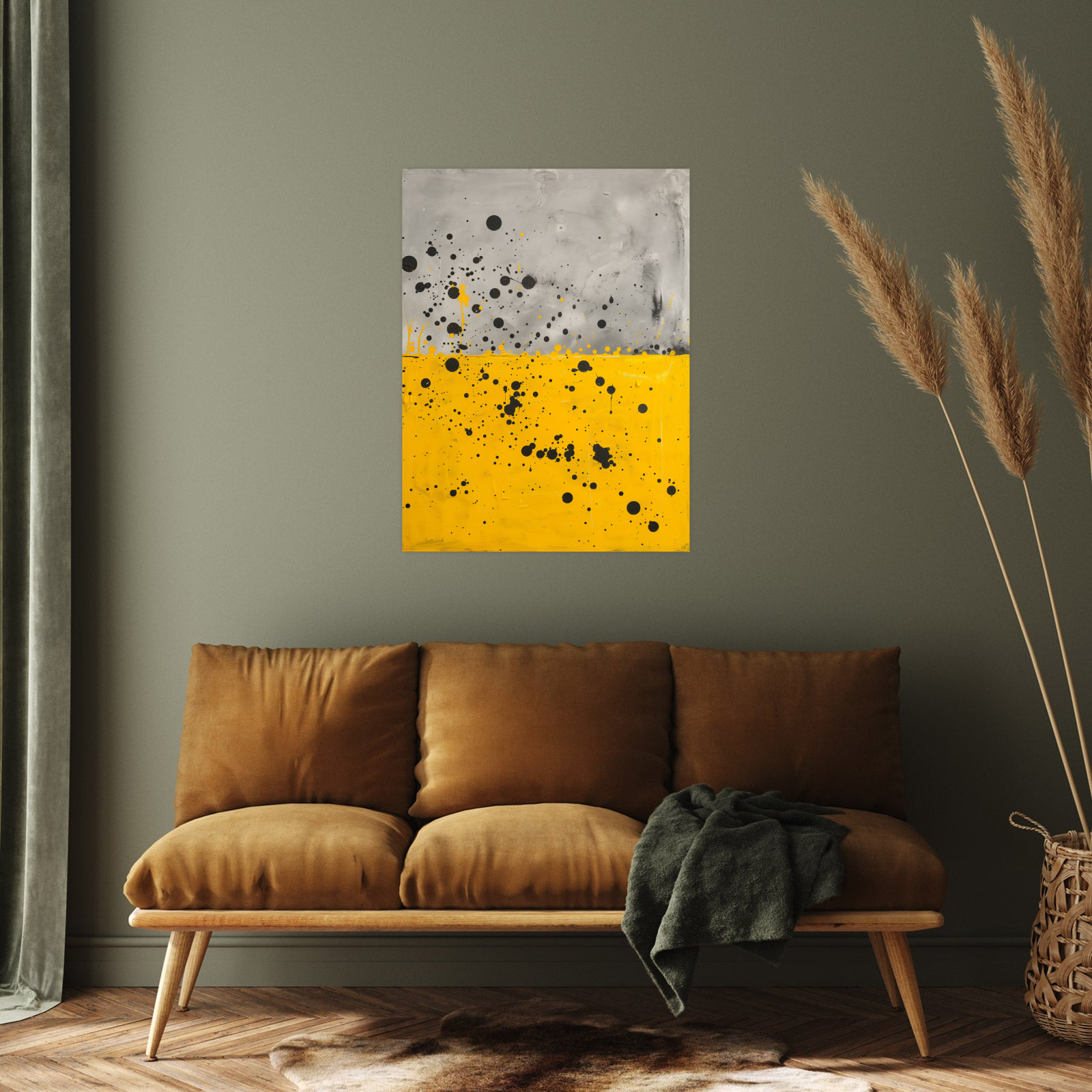 Umetnička slika ​Kišno veče na platnu - NS Canvas Shop