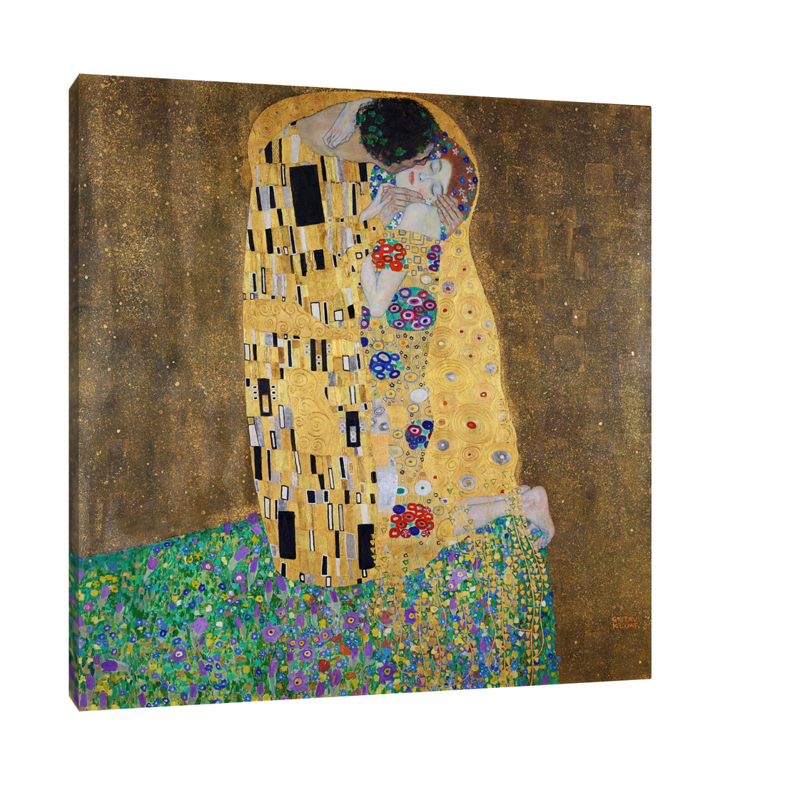 Umetnička slika ​Kiss, Gustav Klimt na platnu - NS Canvas Shop