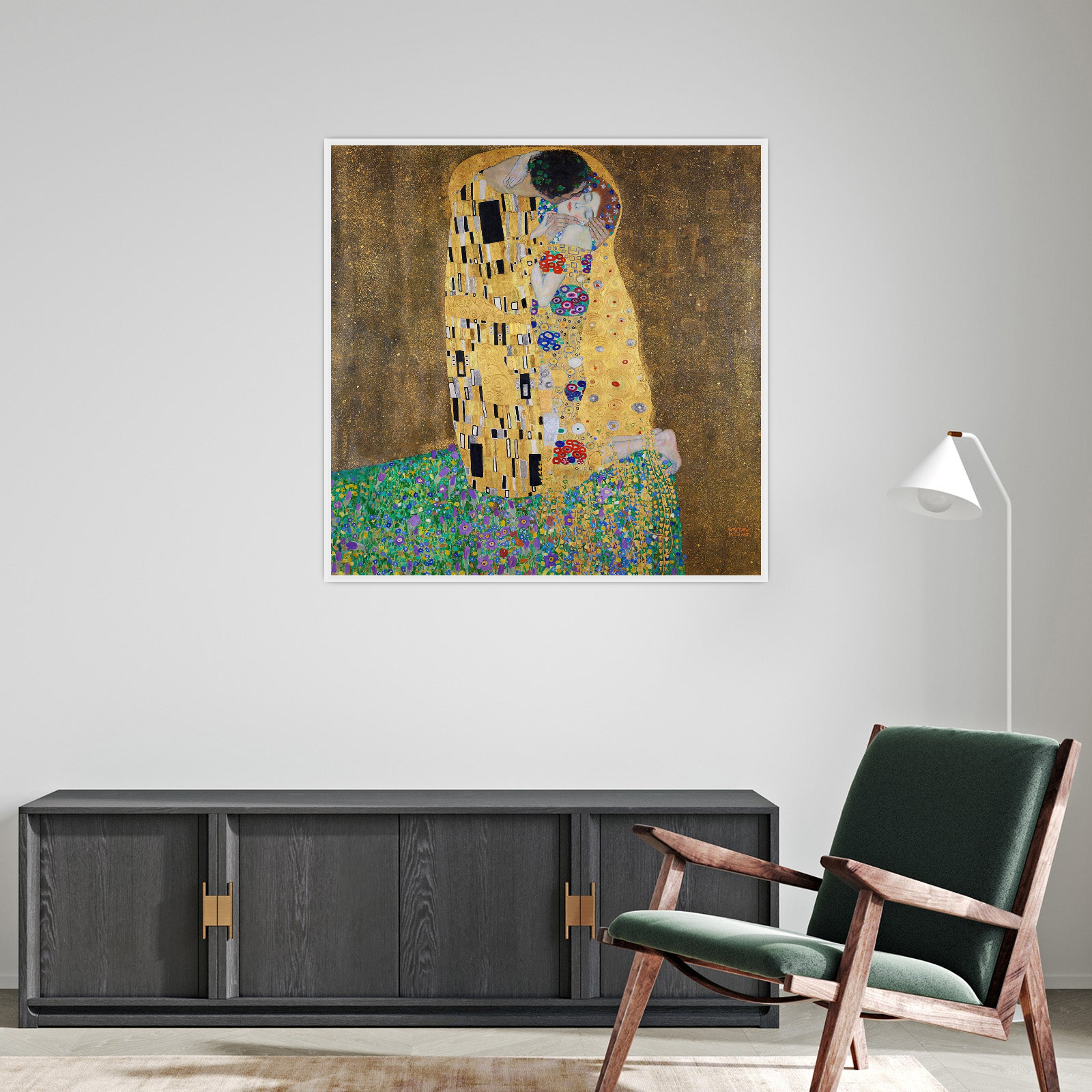 Umetnička slika ​Kiss, Gustav Klimt na platnu - NS Canvas Shop