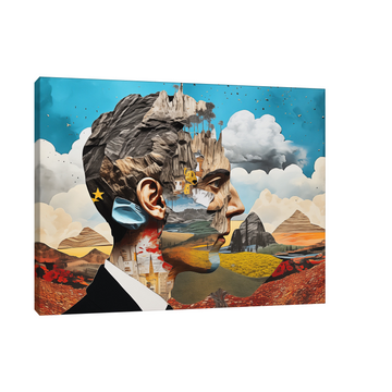 Umetnička slika ​Kolaž na platnu - NS Canvas Shop