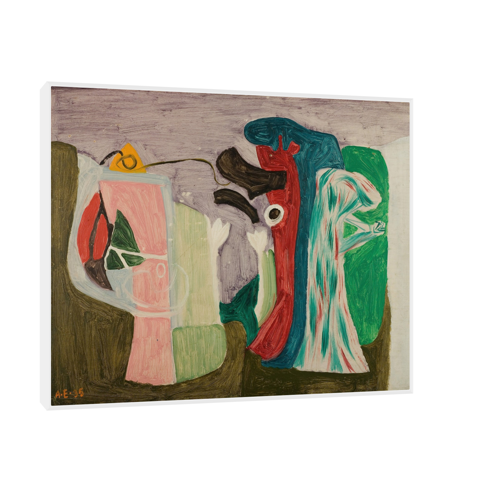 Umetnička slika ​Komposisjon (1935), Arne Ekeland na platnu - NS Canvas Shop