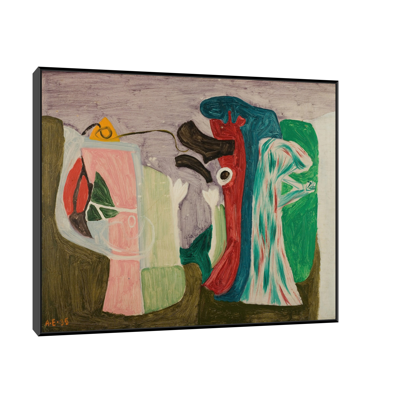 Umetnička slika ​Komposisjon (1935), Arne Ekeland na platnu - NS Canvas Shop