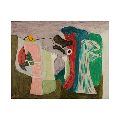 Umetnička slika ​Komposisjon (1935), Arne Ekeland na platnu - NS Canvas Shop