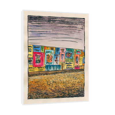 Umetnička slika ​Komposition aus ‘Pflaster und Wiese’ IV na platnu - NS Canvas Shop