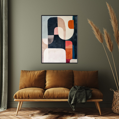 Umetnička slika ​Kompozicija II na platnu - NS Canvas Shop