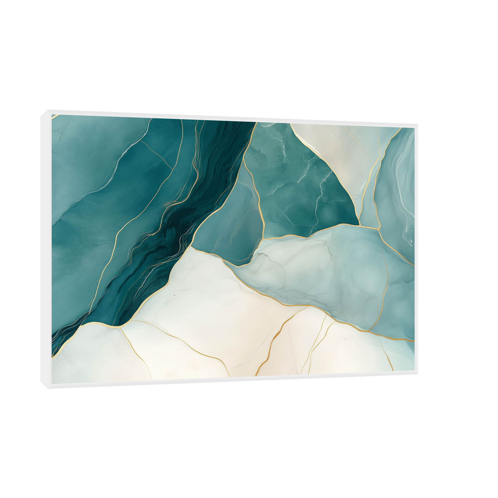 Kompozicija sa oker detaljima