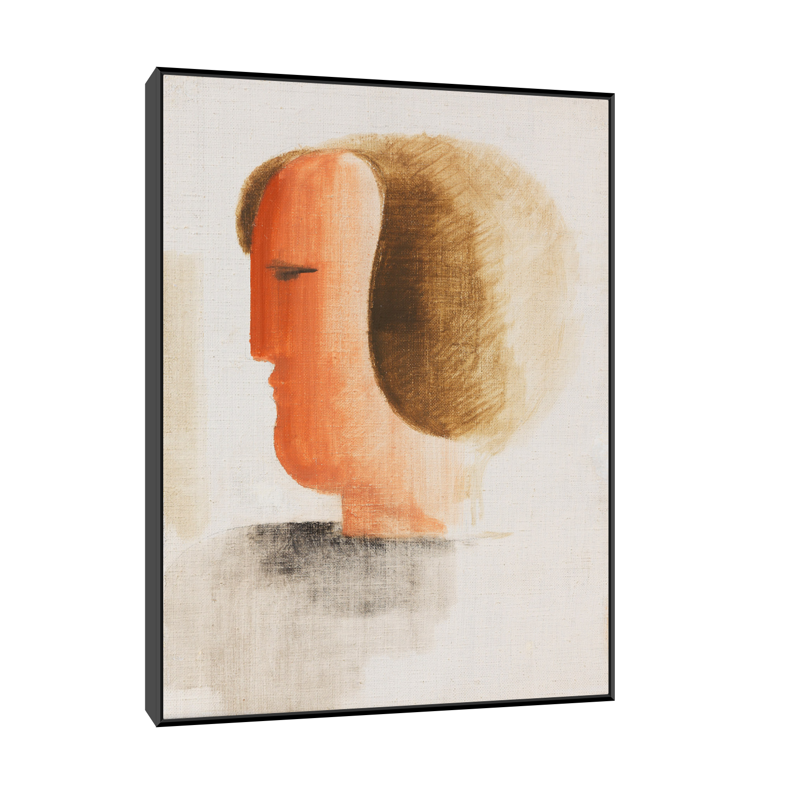 Umetnička slika ​Kopf nach links, Oskar Schlemmer na platnu - NS Canvas Shop