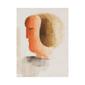 Umetnička slika ​Kopf nach links, Oskar Schlemmer na platnu - NS Canvas Shop