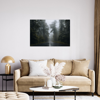 Umetnička slika ​Kroz šumu IV na platnu - NS Canvas Shop