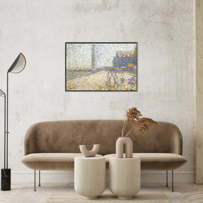 Umetnička slika ​L’hospice Et Le Phare De Honfleur, Georges Seurat na platnu - NS Canvas Shop