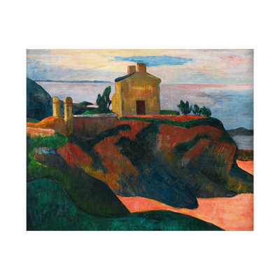 Umetnička slika ​La Maison Du Pan-Du, Paul Gauguin na platnu - NS Canvas Shop