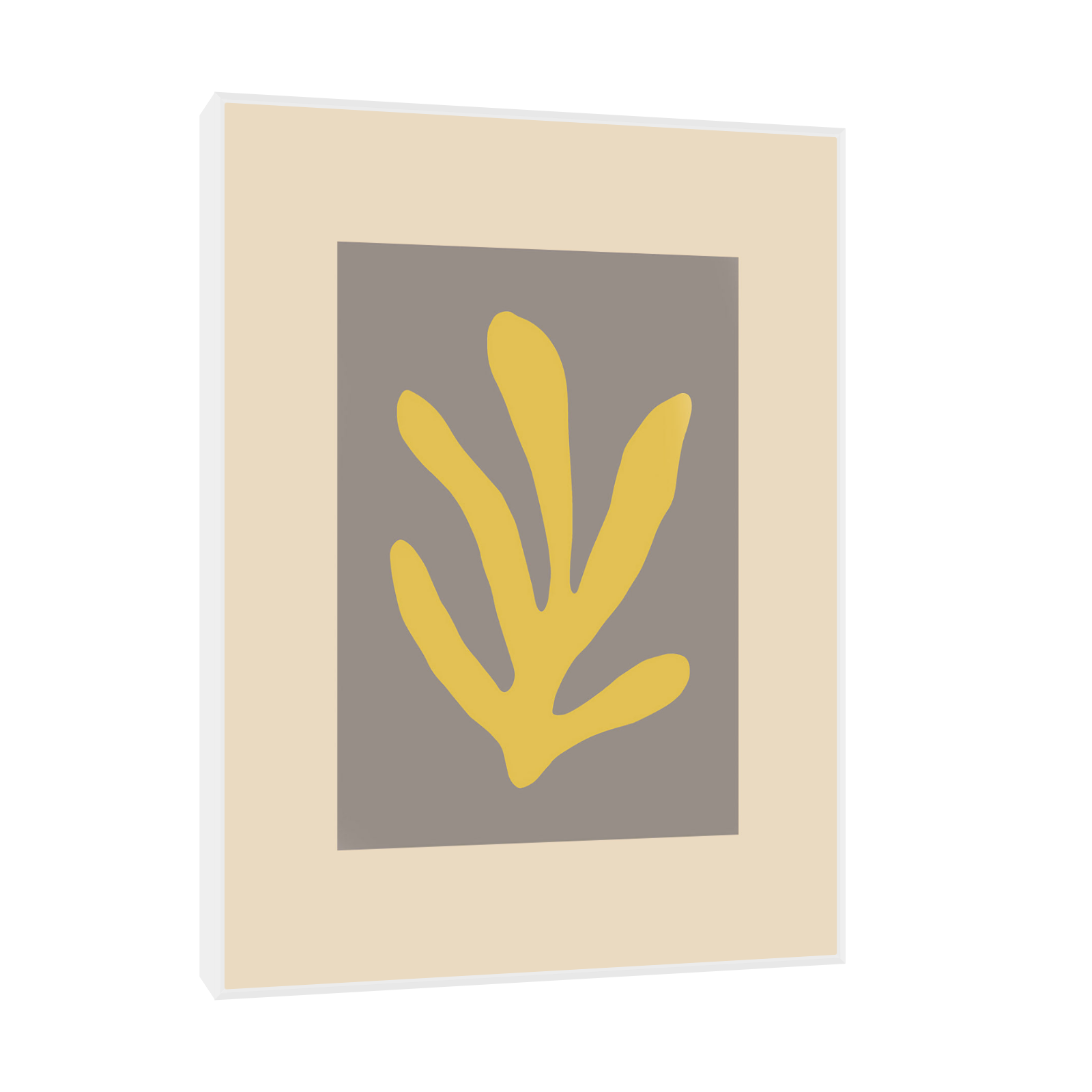Umetnička slika ​La feuille na platnu - NS Canvas Shop
