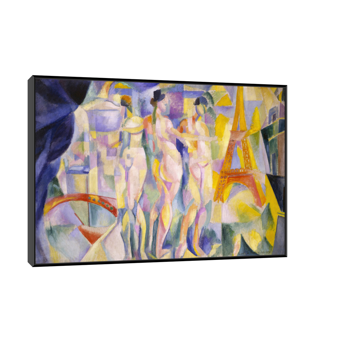 Umetnička slika ​La ville de Paris, Robert Delaunay na platnu - NS Canvas Shop