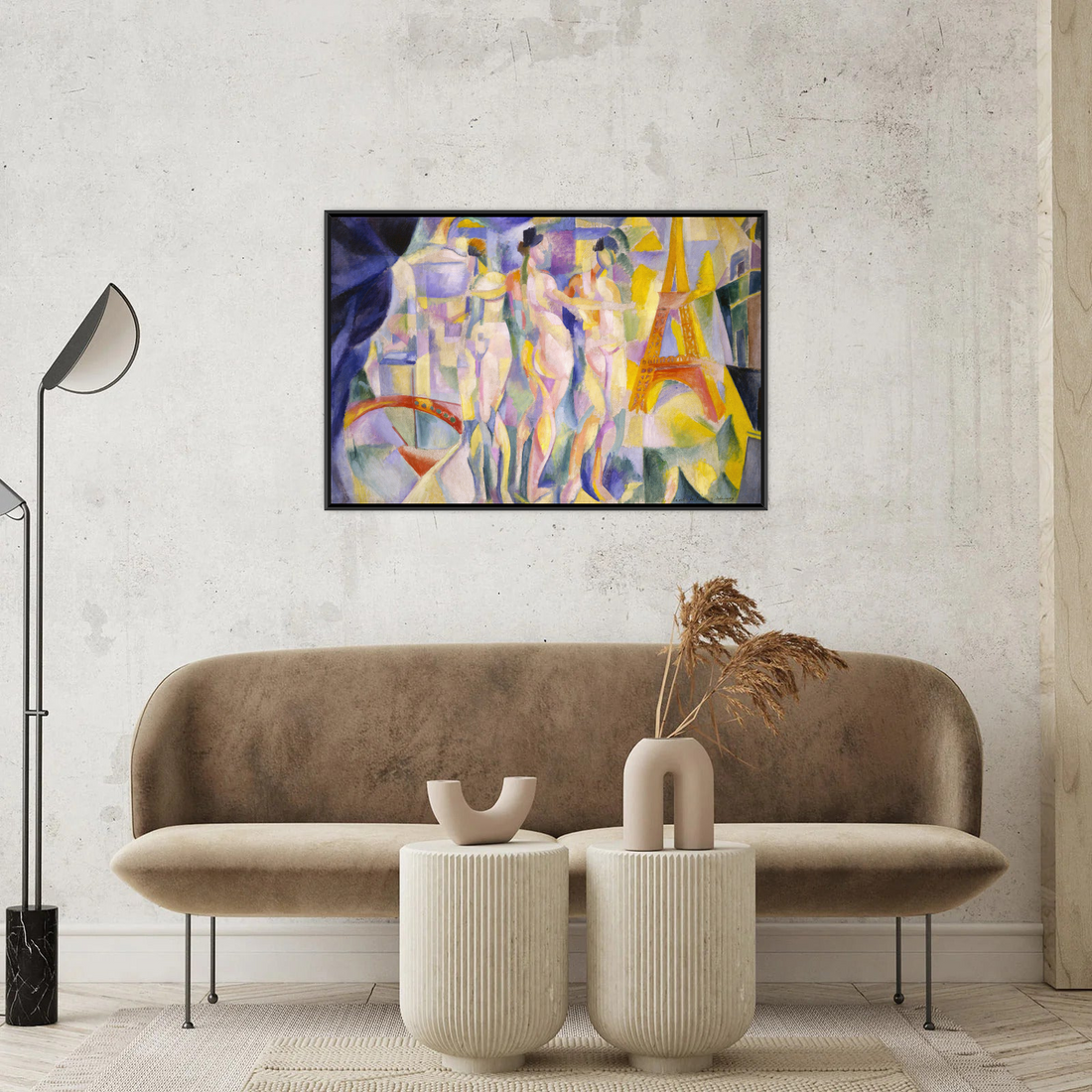 Umetnička slika ​La ville de Paris, Robert Delaunay na platnu - NS Canvas Shop