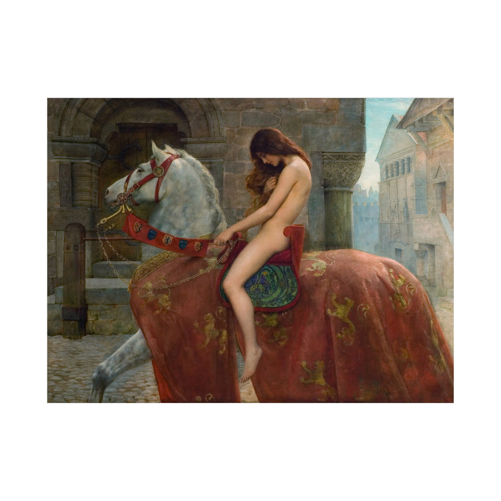 Umetnička slika ​Lady Godiva, John Collier na platnu - NS Canvas Shop
