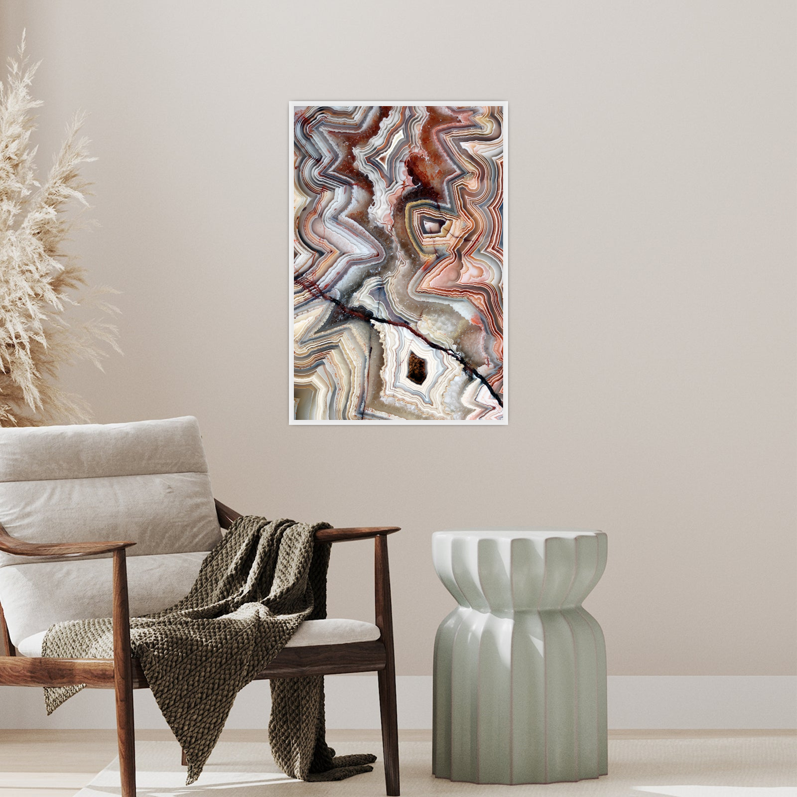 Umetnička slika ​Laguna ahat (Meksiko) na platnu - NS Canvas Shop