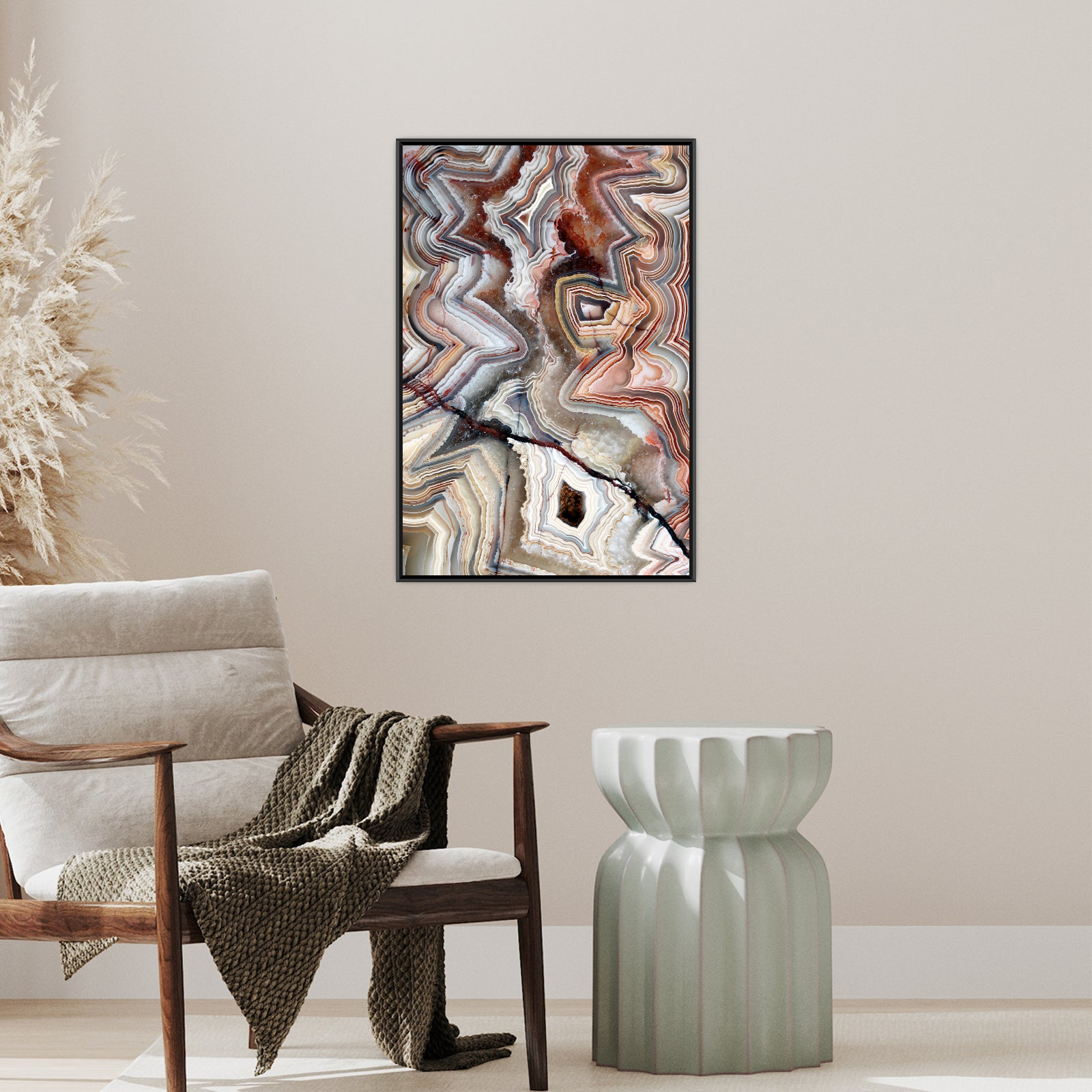 Umetnička slika ​Laguna ahat (Meksiko) na platnu - NS Canvas Shop