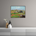 Umetnička slika ​Landscape at Le Pouldu, Paul Gauguin na platnu - NS Canvas Shop