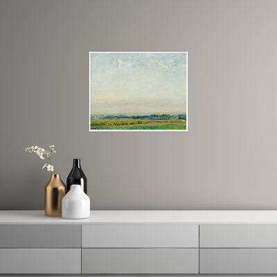 Umetnička slika ​Landscape from Palatinate, Max Slevogt na platnu - NS Canvas Shop