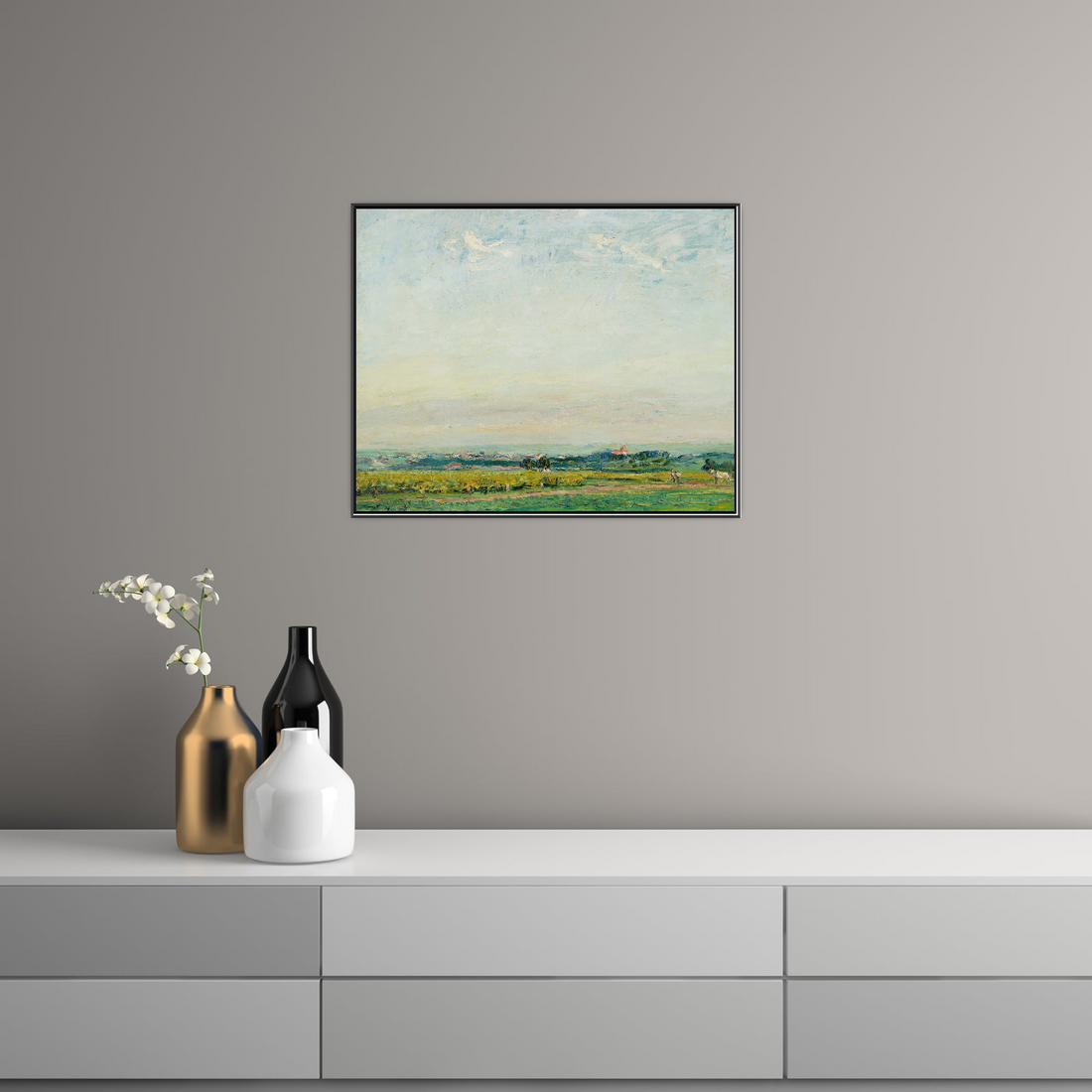 Umetnička slika ​Landscape from Palatinate, Max Slevogt na platnu - NS Canvas Shop