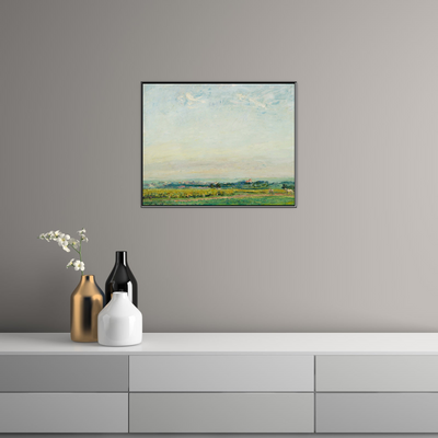 Umetnička slika ​Landscape from Palatinate, Max Slevogt na platnu - NS Canvas Shop