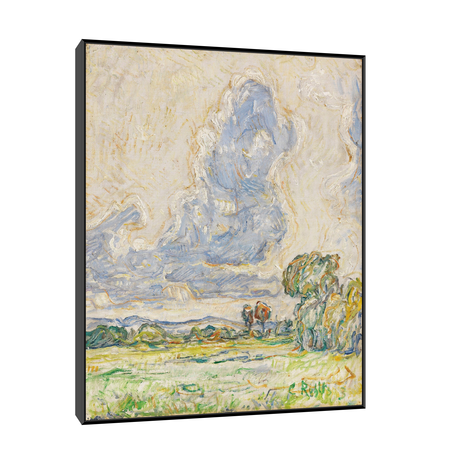 Umetnička slika ​Landschaft, Christian Rohlfs na platnu - NS Canvas Shop