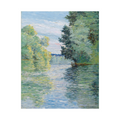 Umetnička slika ​Le Petit bras de la Seine à Argenteuil, Gustave Caillebotte na platnu - NS Canvas Shop