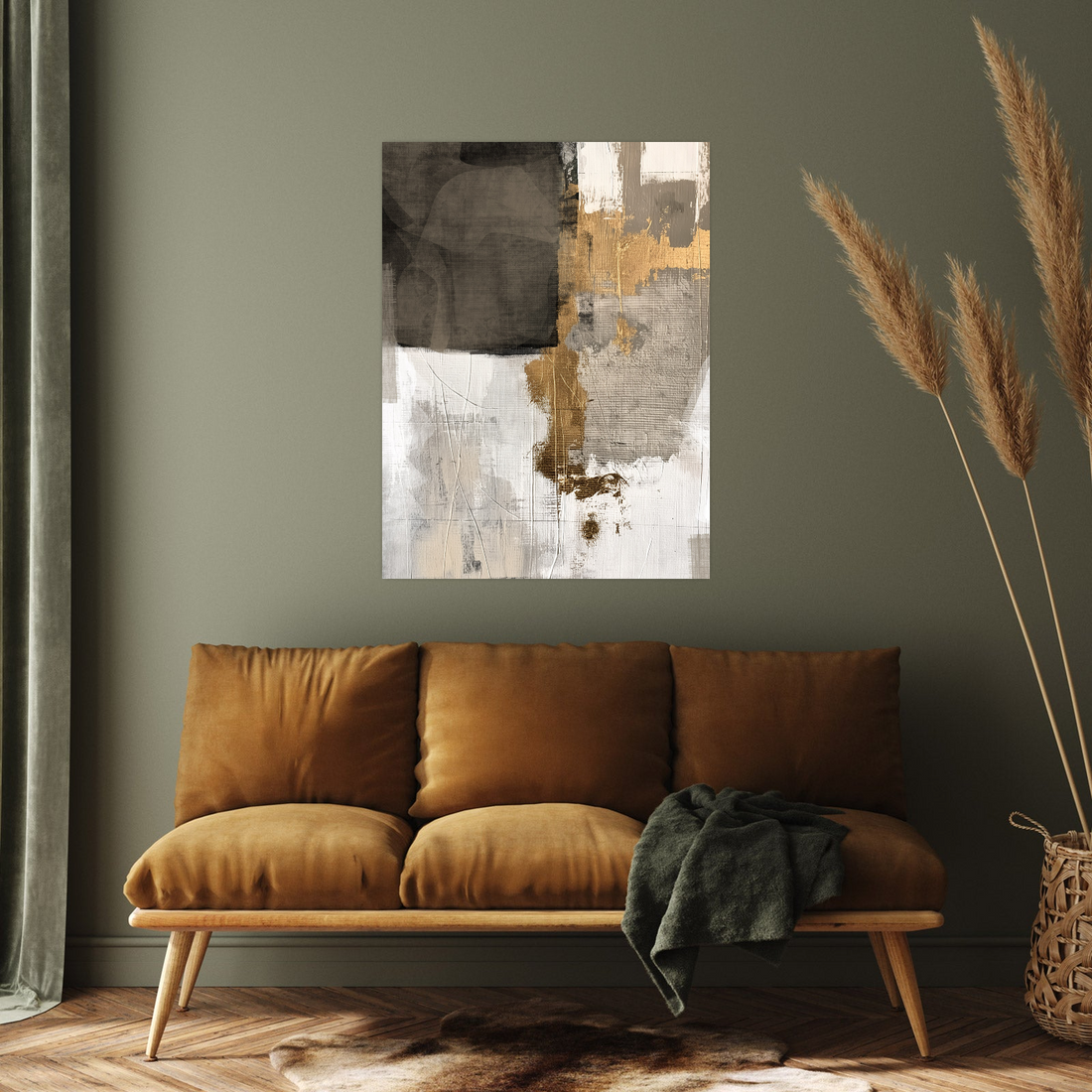 Umetnička slika ​Les Vieux Murs na platnu - NS Canvas Shop