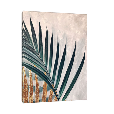 Umetnička slika ​Listovi palme na platnu - NS Canvas Shop