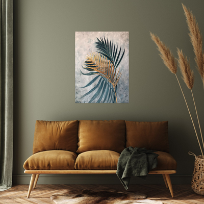 Umetnička slika ​Listovi palme II na platnu - NS Canvas Shop