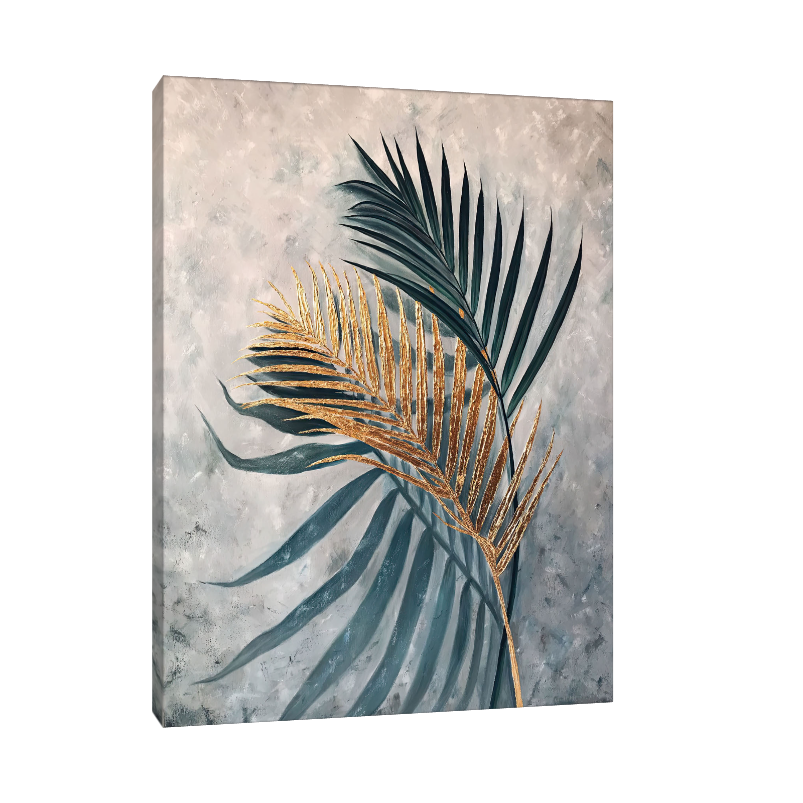 Umetnička slika ​Listovi palme II na platnu - NS Canvas Shop