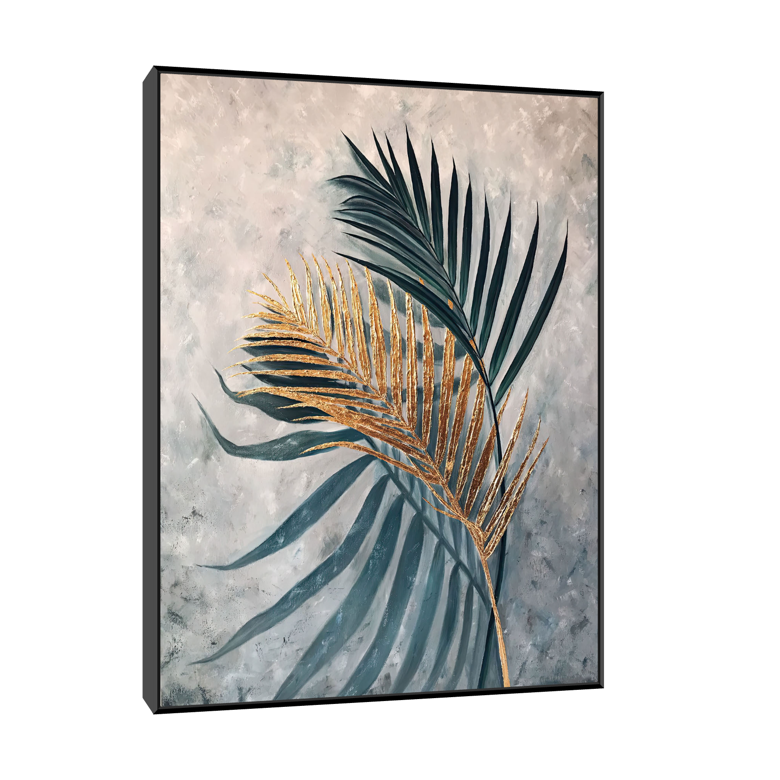 Umetnička slika ​Listovi palme II na platnu - NS Canvas Shop