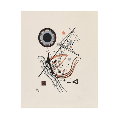 Umetnička slika ​Lithographie ‘Blau’, Wassily Kandinsky na platnu - NS Canvas Shop