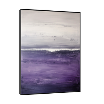 Umetnička slika ​Ljubičasti pejzaž II na platnu - NS Canvas Shop