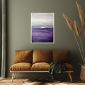 Umetnička slika ​Ljubičasti pejzaž II na platnu - NS Canvas Shop
