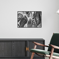 Umetnička slika ​Loptasti granit (Finska) na platnu - NS Canvas Shop