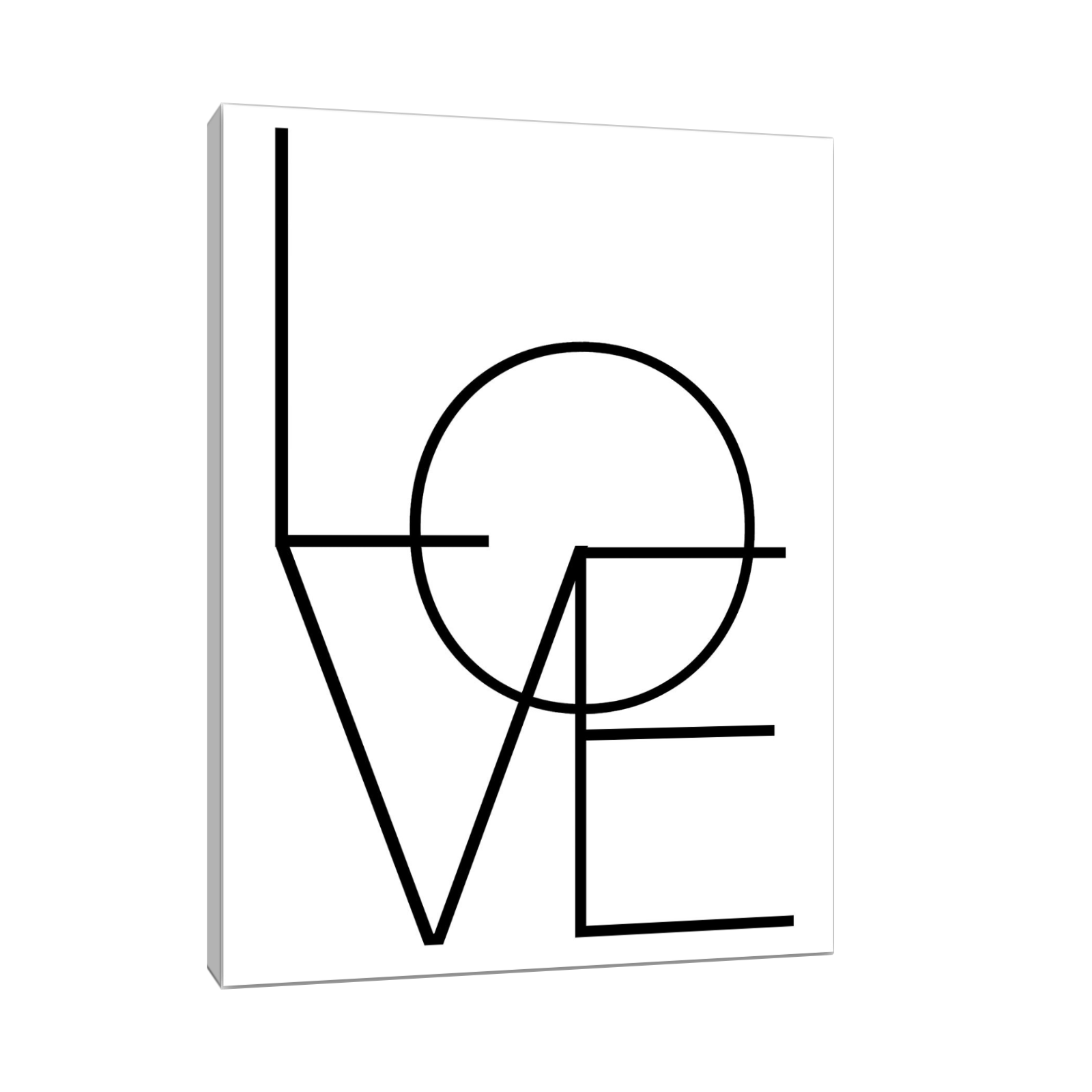 Umetnička slika ​Love na platnu - NS Canvas Shop