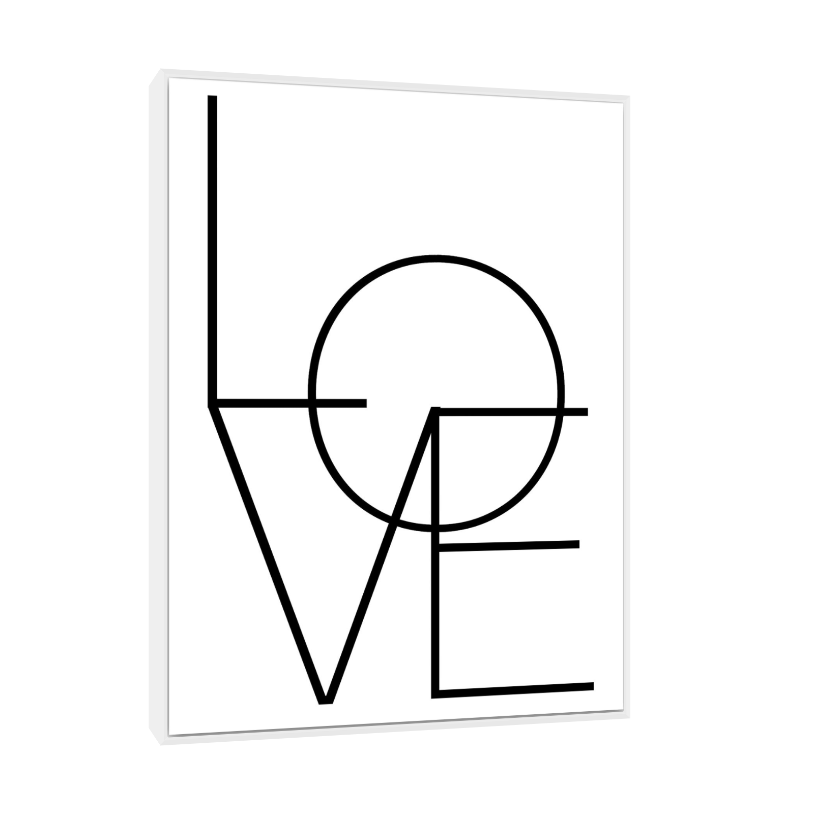 Umetnička slika ​Love na platnu - NS Canvas Shop
