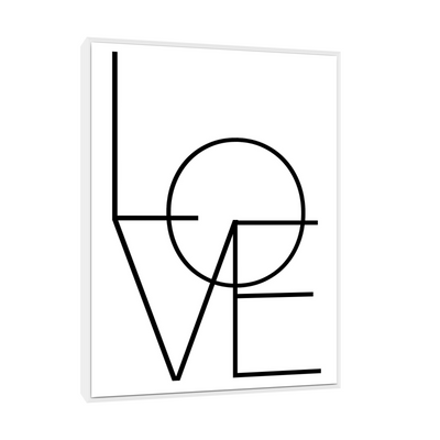 Umetnička slika ​Love na platnu - NS Canvas Shop