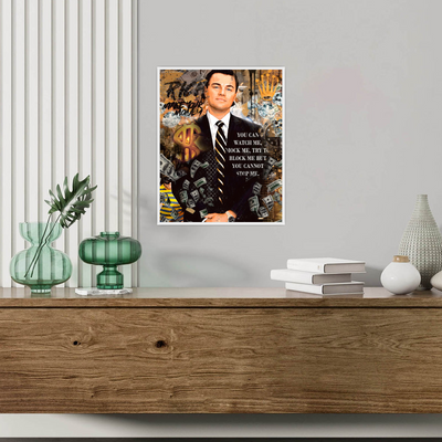 Make Your Money – Wolf of Wall Street Pop Art