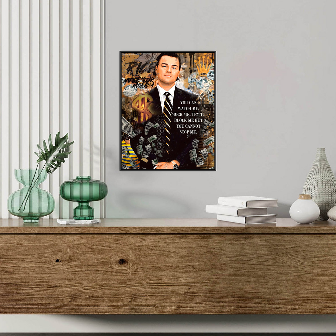 Make Your Money – Wolf of Wall Street Pop Art