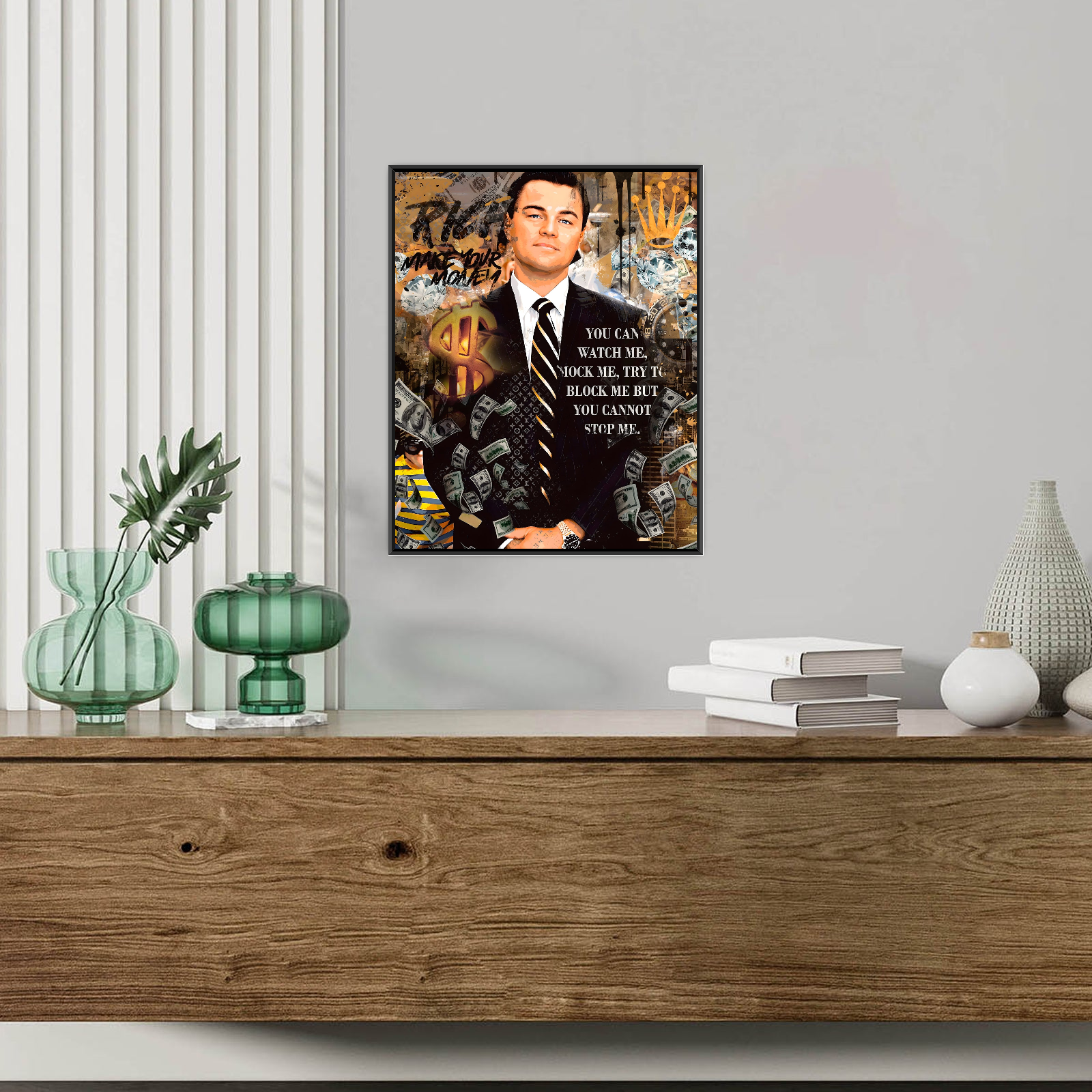 Make Your Money – Wolf of Wall Street Pop Art