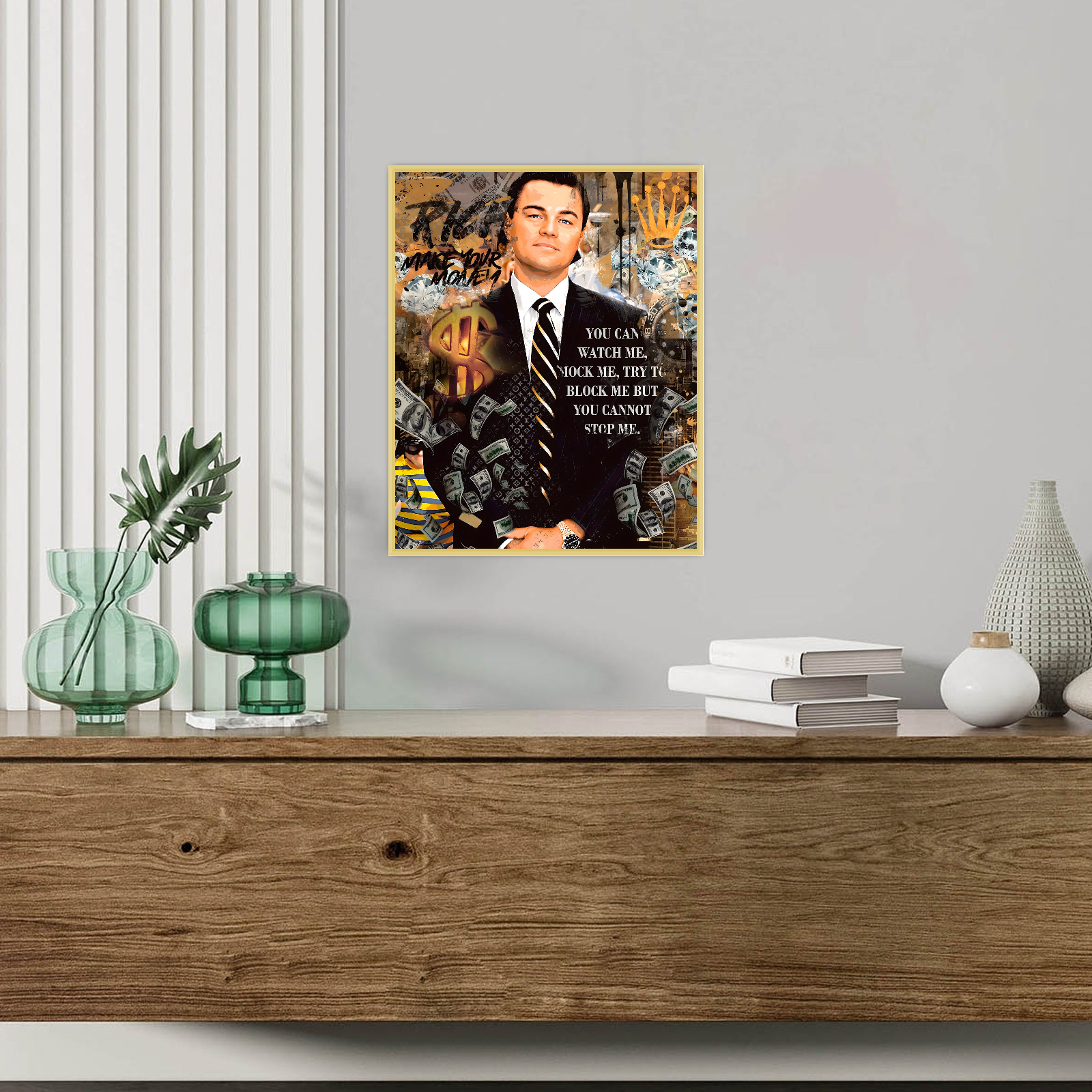 Make Your Money – Wolf of Wall Street Pop Art