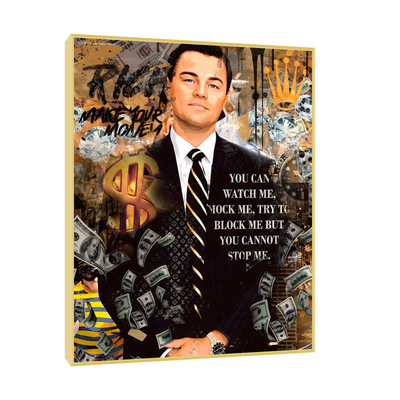 Make Your Money – Wolf of Wall Street Pop Art