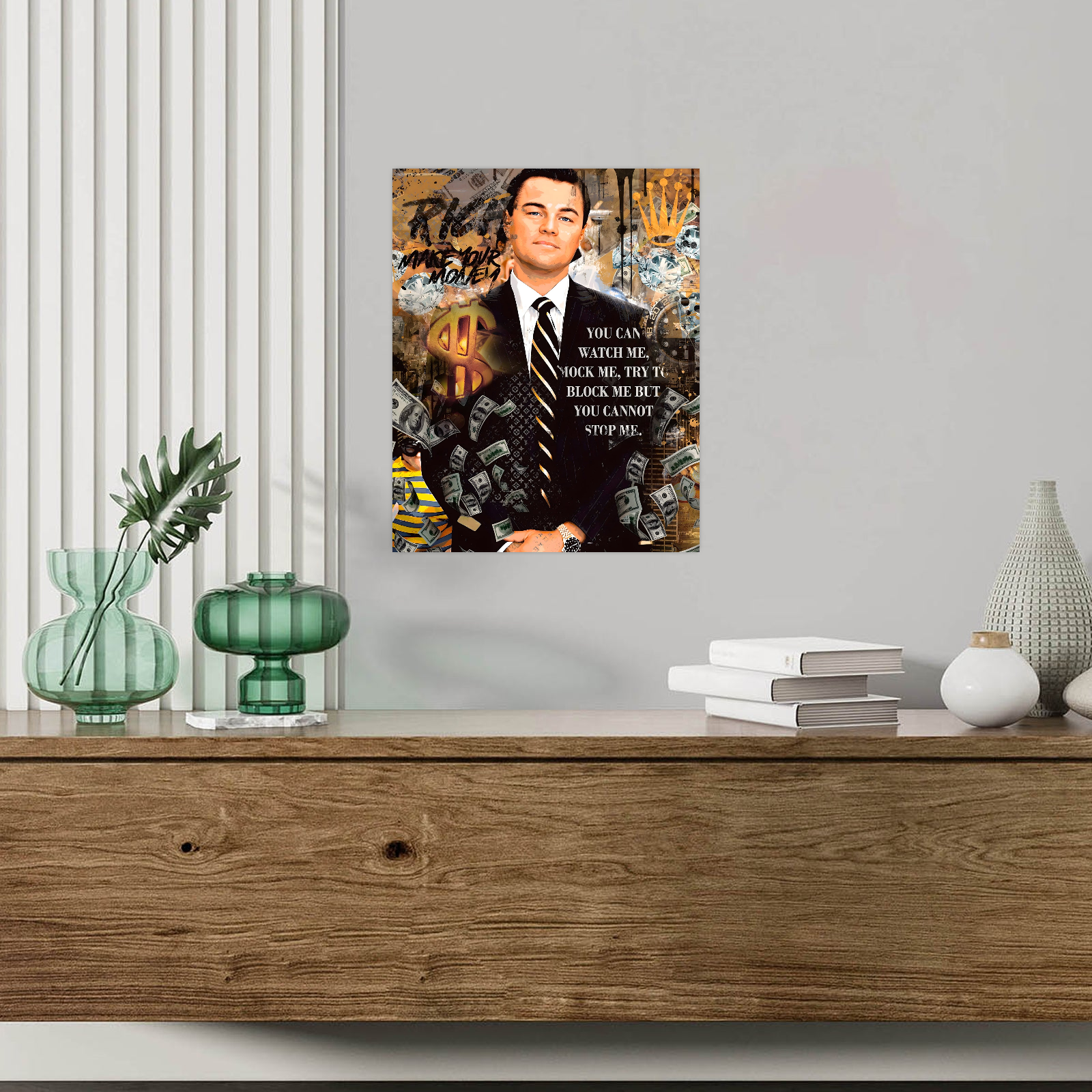 Make Your Money – Wolf of Wall Street Pop Art