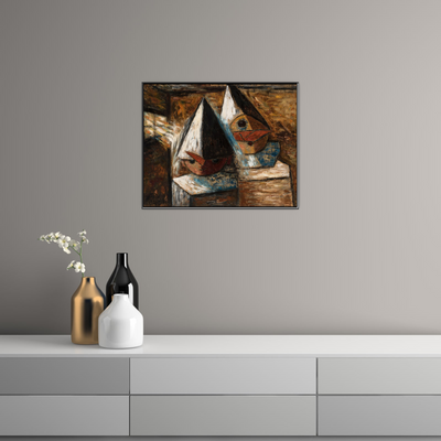 Umetnička slika ​Mali pierroci, Tadeusz Makowski na platnu - NS Canvas Shop