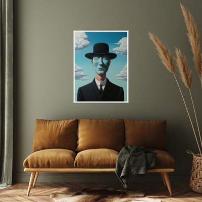 Umetnička slika ​Maska na platnu - NS Canvas Shop
