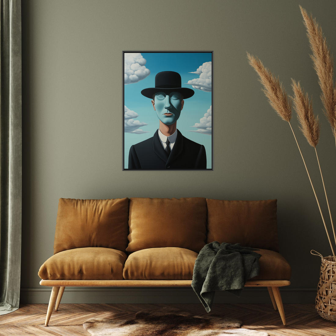 Umetnička slika ​Maska na platnu - NS Canvas Shop